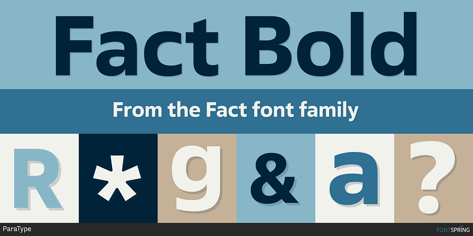 Fact Bold Font