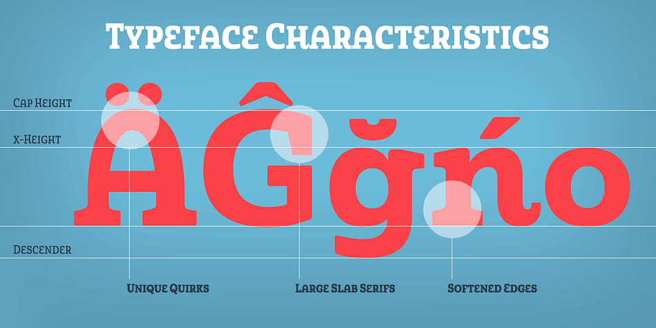 Displaying the beauty and characteristics of the Quatie font family.