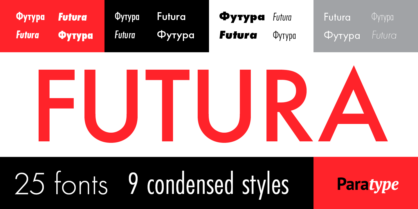 How Futura Became The Most Ripped-Off Typeface In History