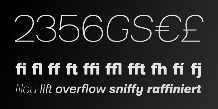 Highlighting the Substance font family.
