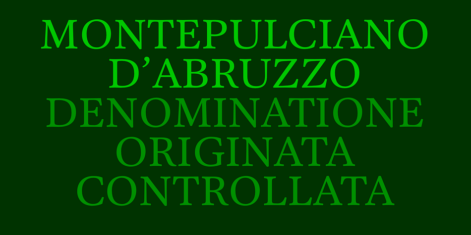 Caprano Text Font