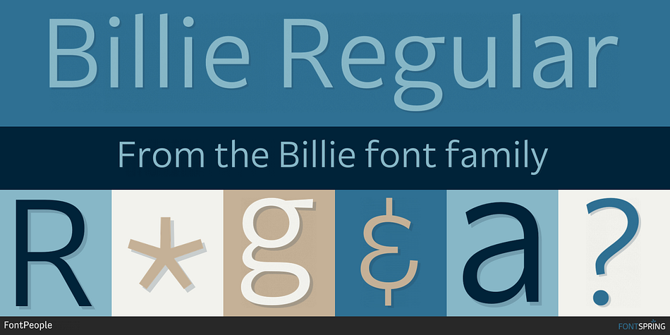Billie Regular Font
