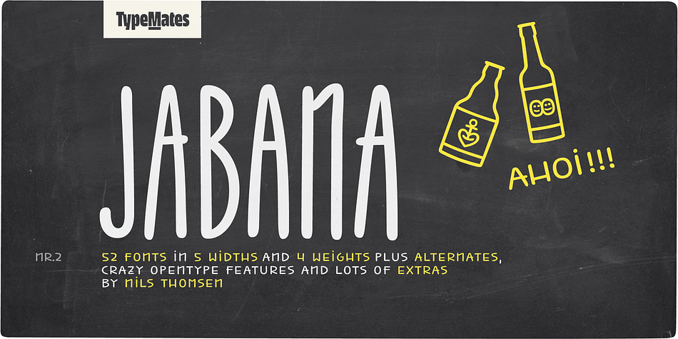 Jabana is inspired by having a “Schorle” at Hamburgs coffee bars.