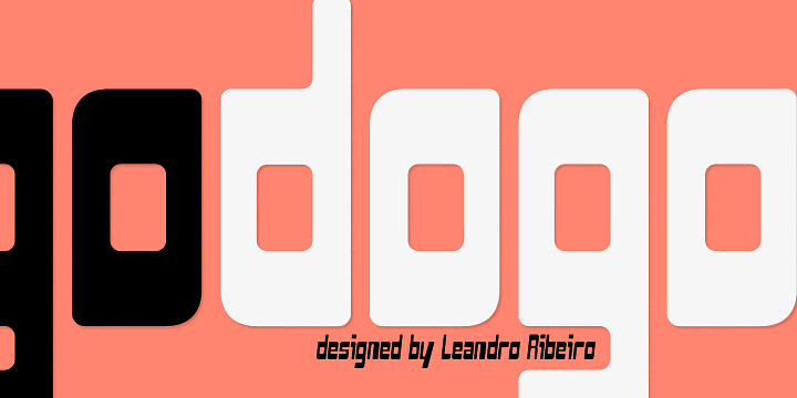 Dogo font family by Leandro Ribeiro Machado