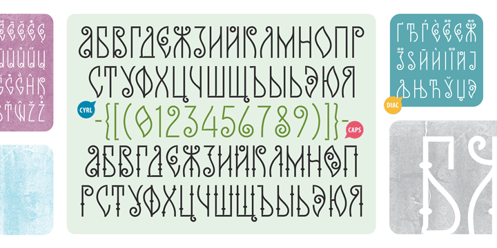 Highlighting the KA Gaytan font family.