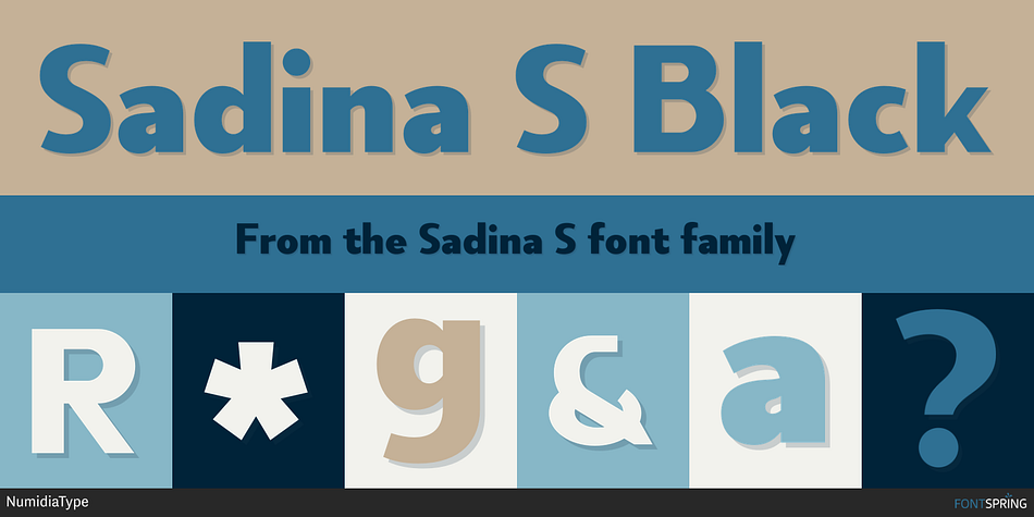 Sadina S Black Font