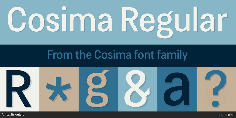 Cosima Regular Font