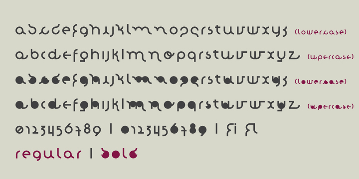 The character set offers more than 400 glyphs and support for many languages.