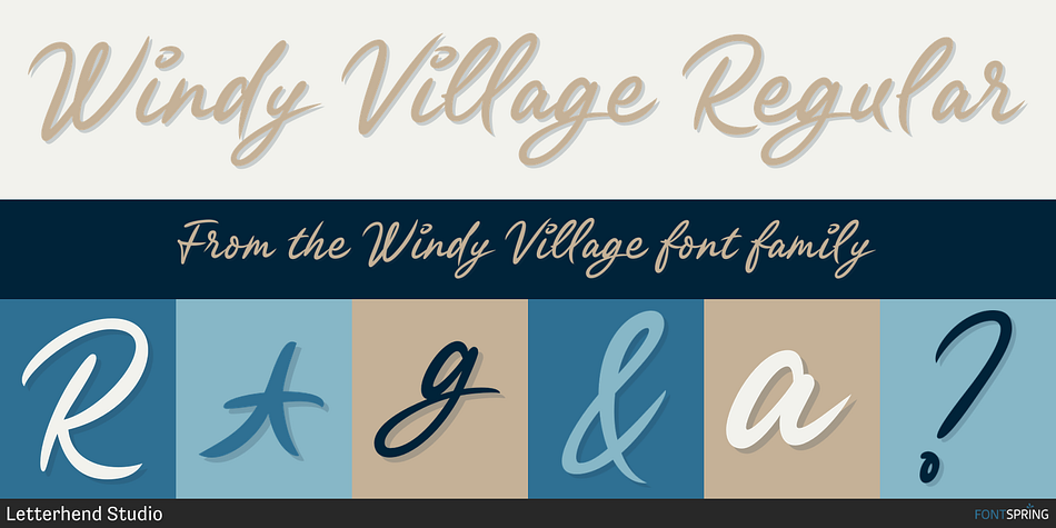 Windy Village Regular Font