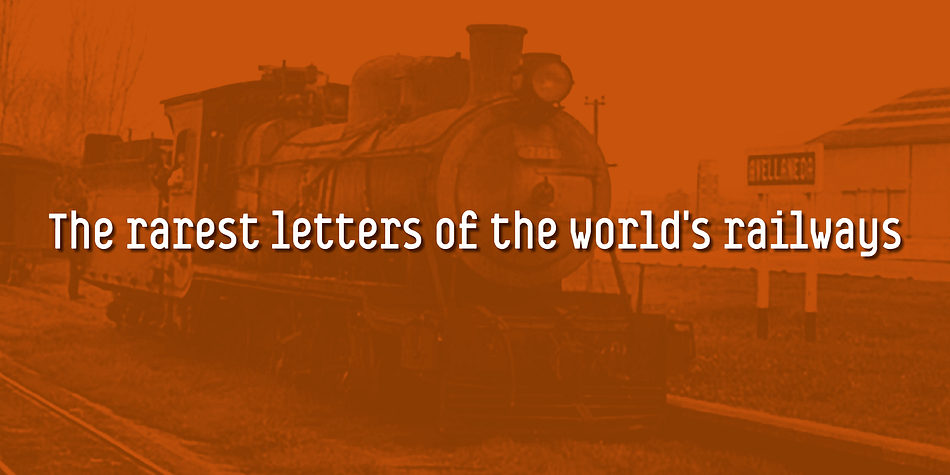 Letter Train Font Family