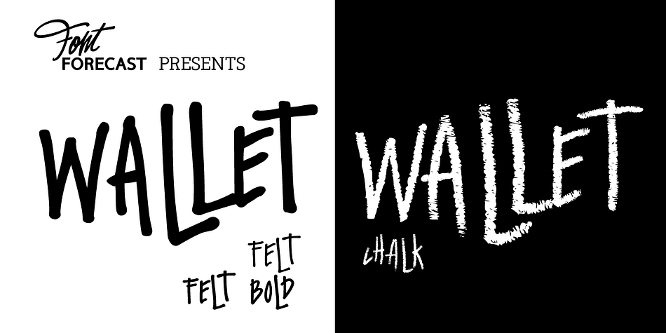 Wallet is an expressive handwritten font with loads of personality, suitable for many different projects.
