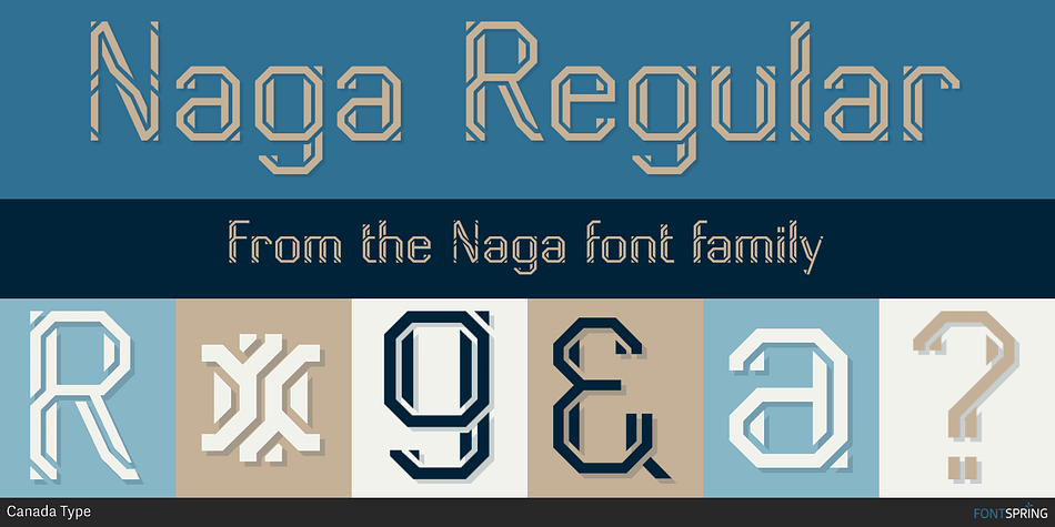 Naga Regular Font