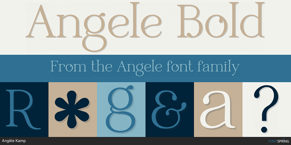 Angele Bold Font