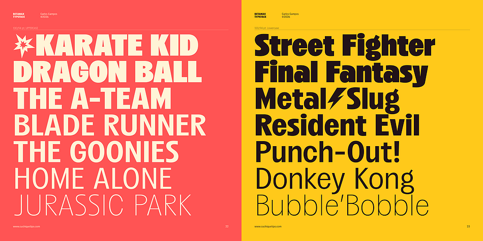 Betamax Font
