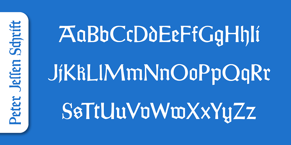 Starting in the 16th century and lasting well into the 20th century, most works in Germany were printed using blackletter types.