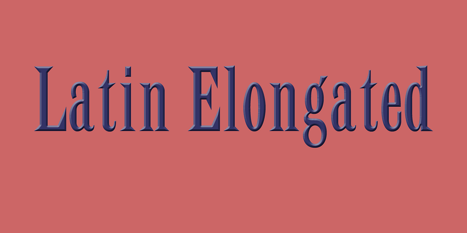 Displaying the beauty and characteristics of the Latin Bold font family.