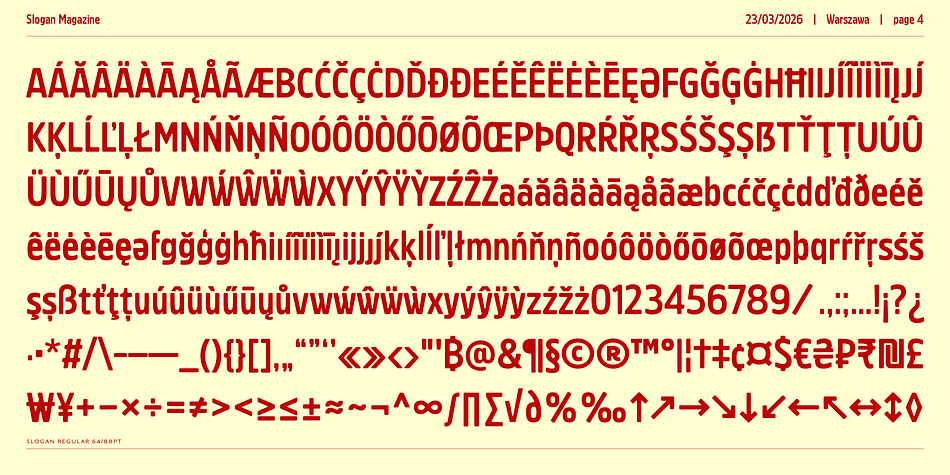 Slogan Font