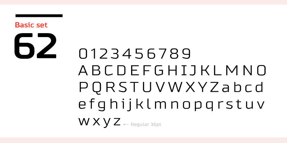 We added new typefaces and support for many code pages and languages.