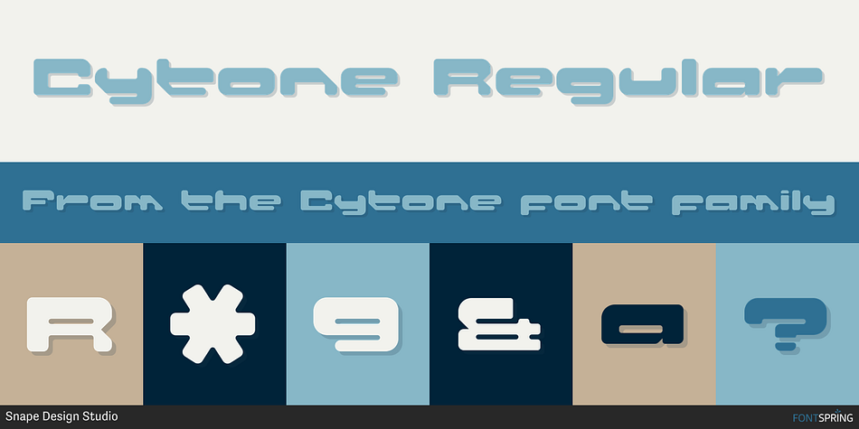 Cytone Regular Font