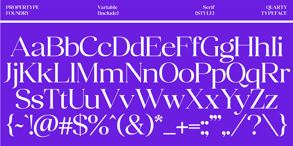 Quarty Serif Font