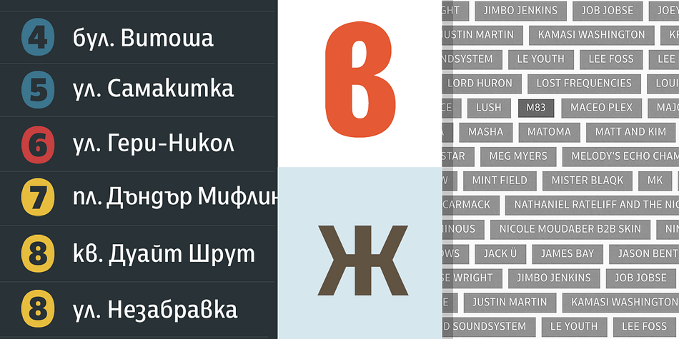 Including  an arsenal of OpenType features like small caps, tabular lining figures, arrows, stylistic sets, a bunch of different numerals and more than 900 glyphs.