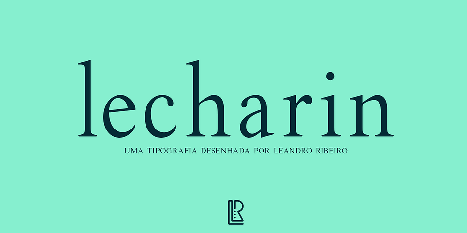 Lecharin is a font for small and long texts and is ideal for embalage, advertising, publishing, logo, poster, signage.