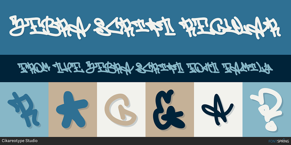 Zebra Script Regular Font
