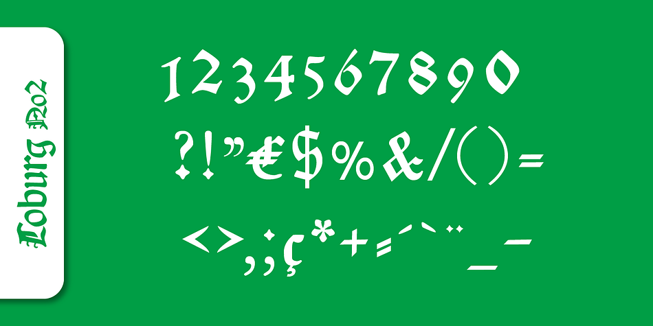 Today, blackletter fonts are mainly used decoratively.