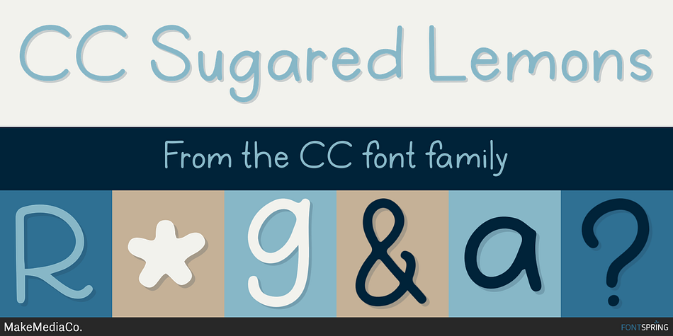CC Sugared Lemons Font
