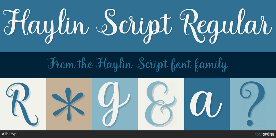 Haylin Script Regular Font