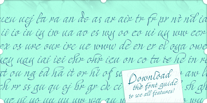 Highlighting the Mayence font family.