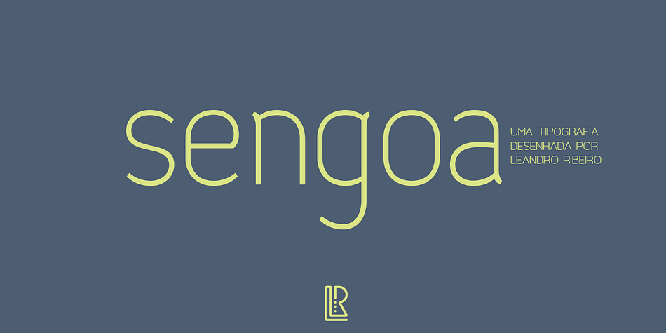 Displaying the beauty and characteristics of the Sengoa font family.