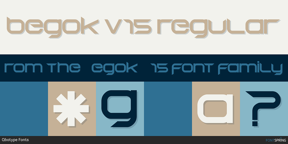 begok v15 regular Font