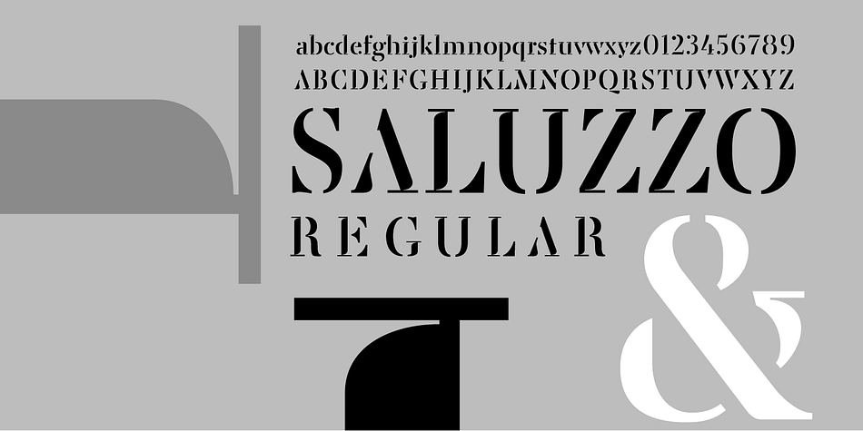 The name Saluzzo is given to this font in honor of Giambattista Bodoni (1740–1813).
