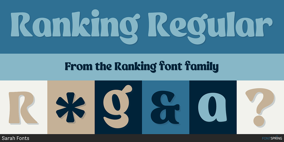 Ranking Regular Font