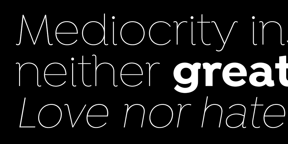 Highlighting the Isidora font family.