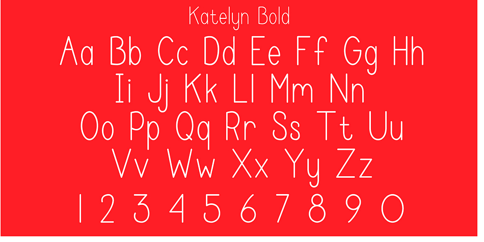 Katelyn is a four font, dingbat and hand drawn family by Kimmy Design.