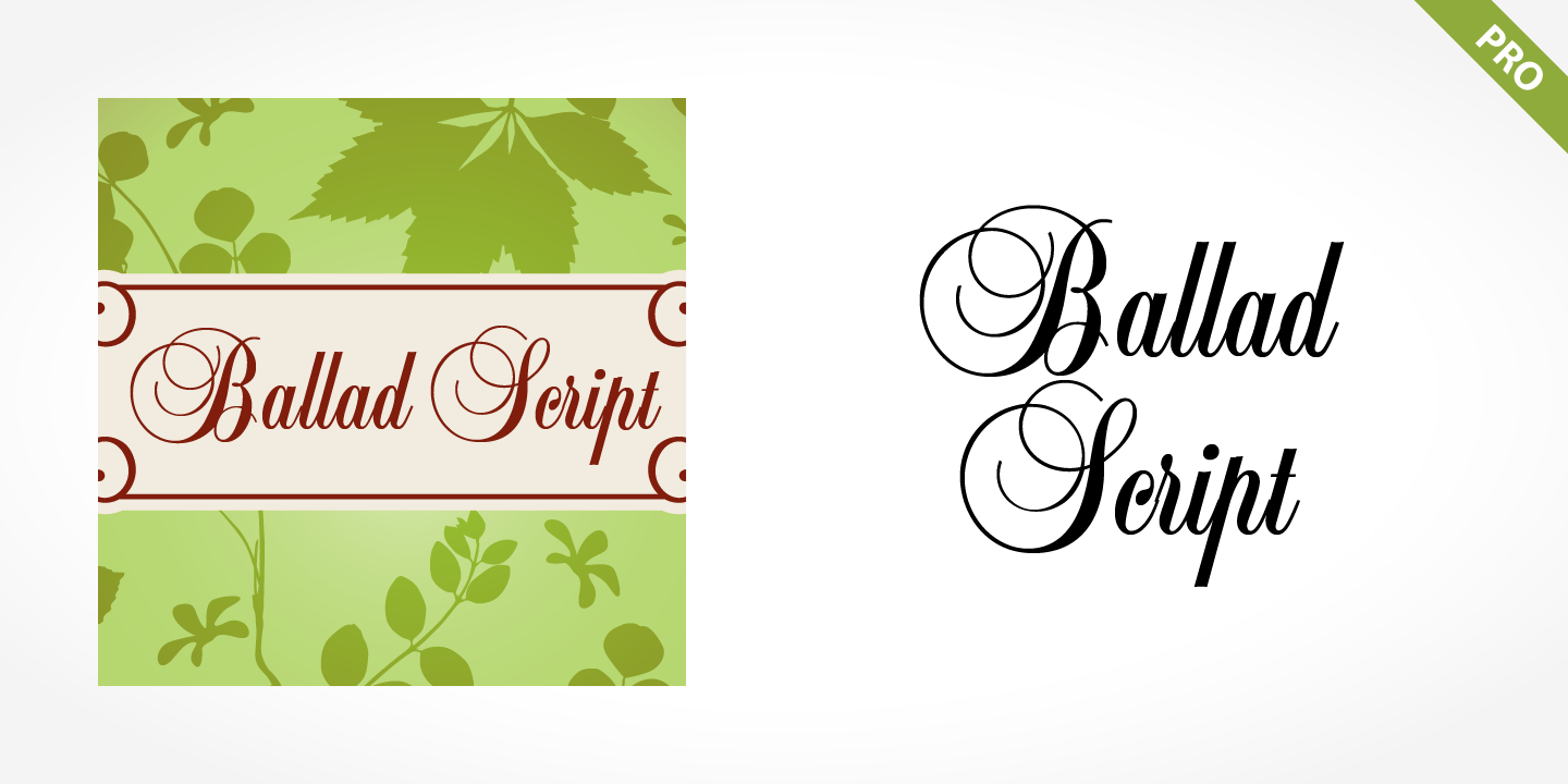 Ballad Script Pro