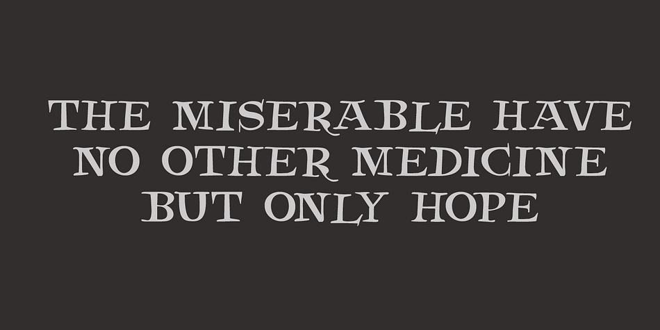 Displaying the beauty and characteristics of the Henceforth font family.