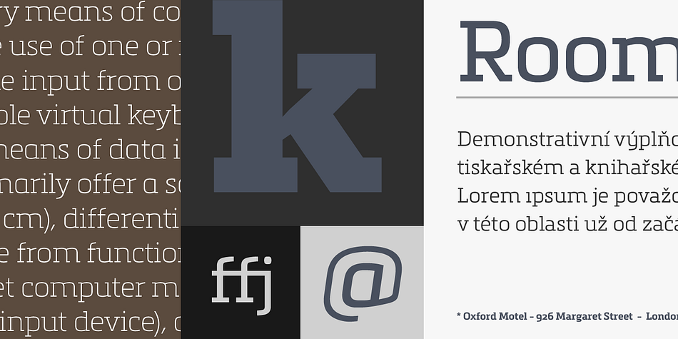 Highlighting the Metronic Slab Pro font family.