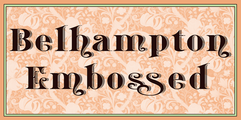 Displaying the beauty and characteristics of the Belhampton font family.