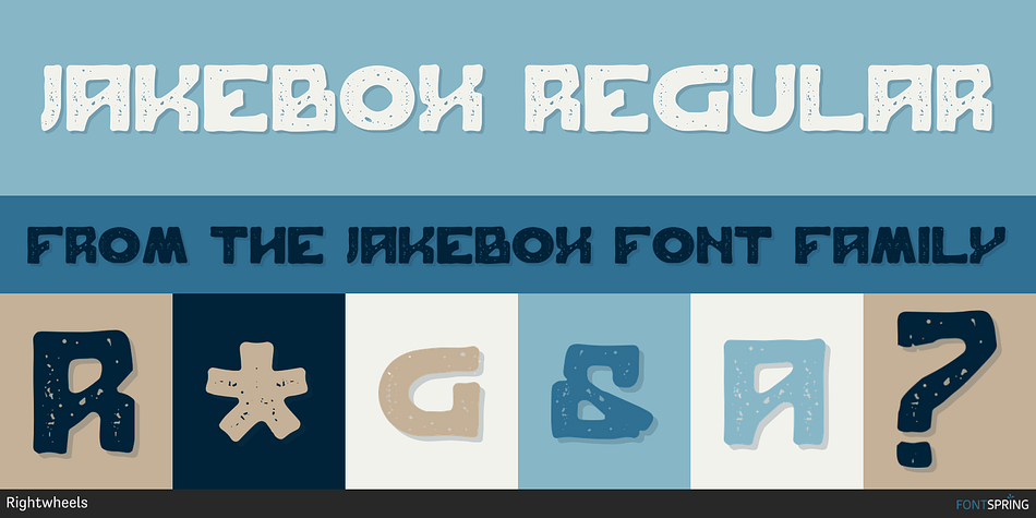 JAKEBOX Regular Font