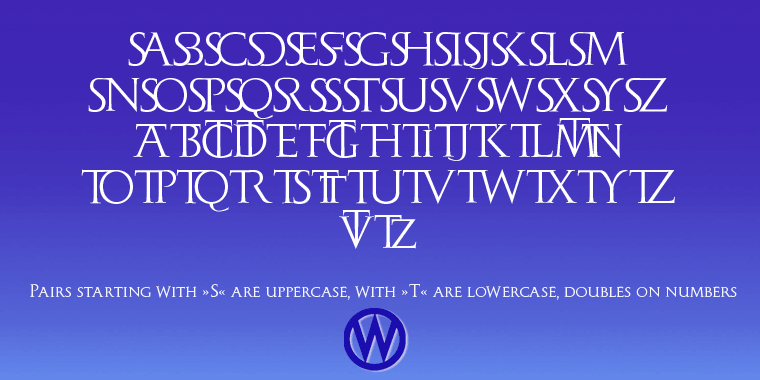 Displaying the beauty and characteristics of the Monogramma font family.
