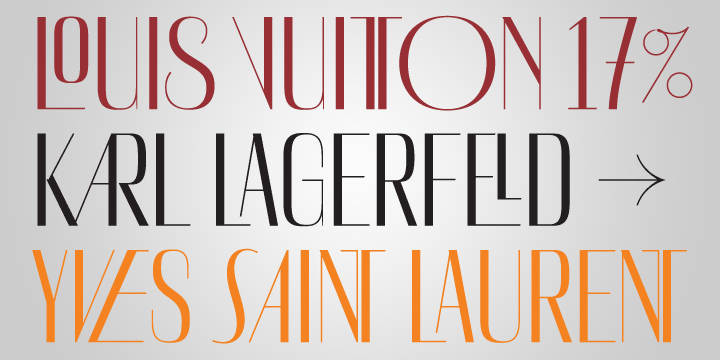 The Prestiggio font is a sans serif font by Rekord.