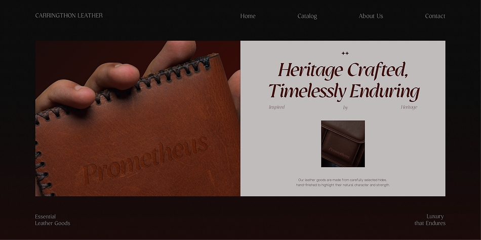 GC Prometheus Font