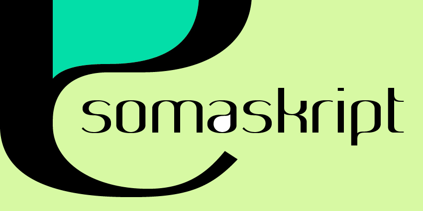 SomaSkript is a natural extension to the basic Somatype font design, adding a wider variety to the family, all of which have similar features.