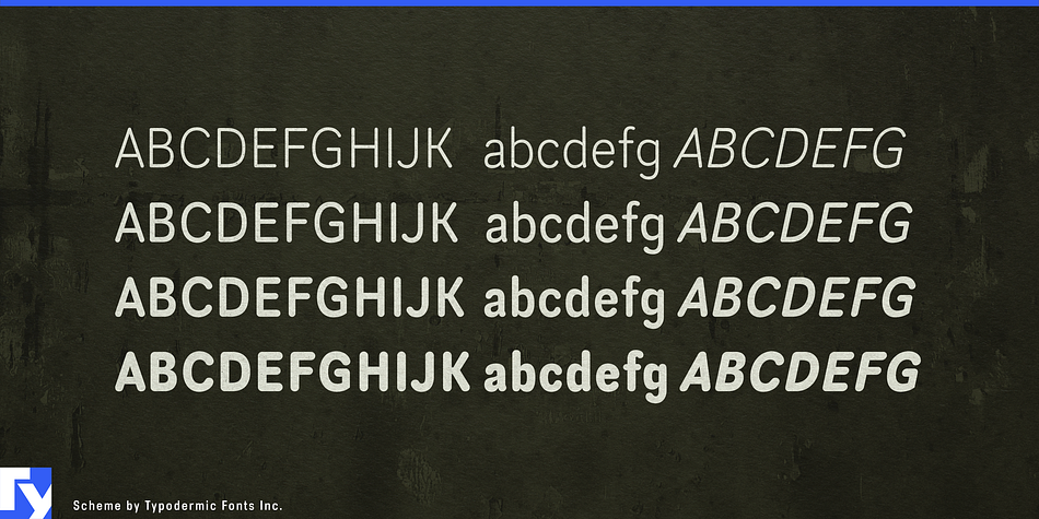 Scheme Font