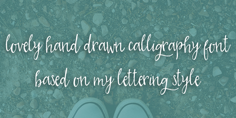 Emphasizing the favorited Milly font family.