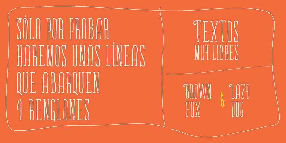 The Fernanda font is a hand drawn font by Pepe Tzintzun.