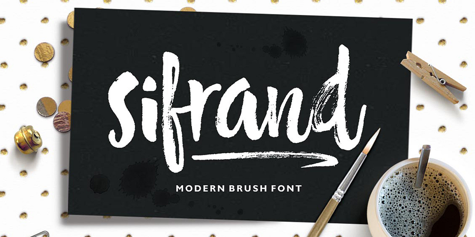 Displaying the beauty and characteristics of the Sifrand Script font family.